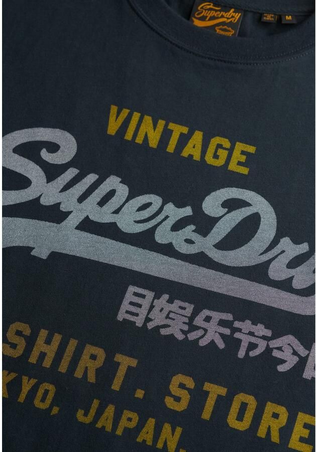 Superdry T-shirt Korte Mouw Vintage Logo Heritage Relaxed T-shirt