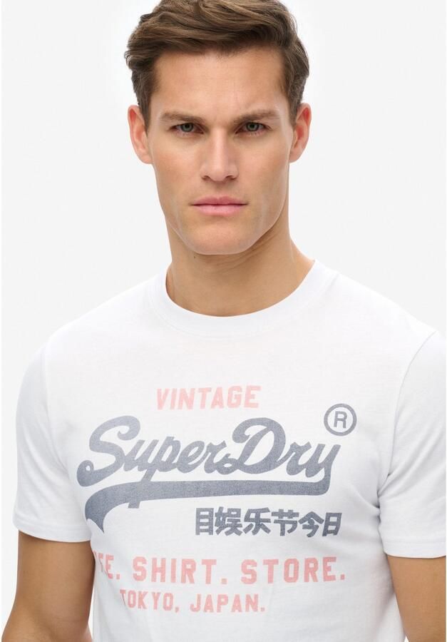 Superdry Shirt met ronde hals VL HERITAGE RELAXED TEE