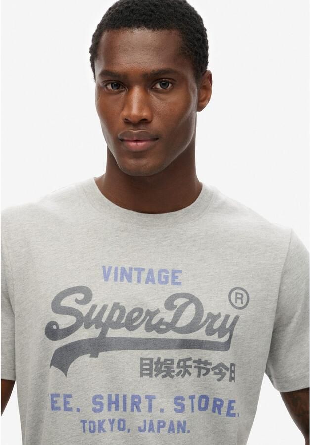 Superdry T-shirt Korte Mouw Vintage Logo Heritage Relaxed T-shirt
