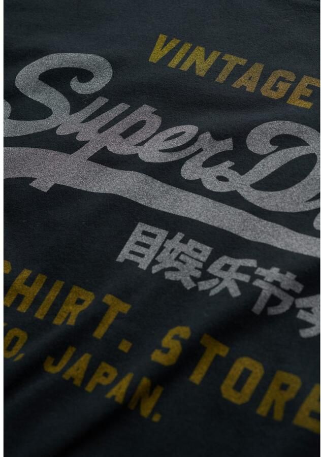Superdry T-shirt Korte Mouw Vintage Logo Heritage Relaxed T-shirt