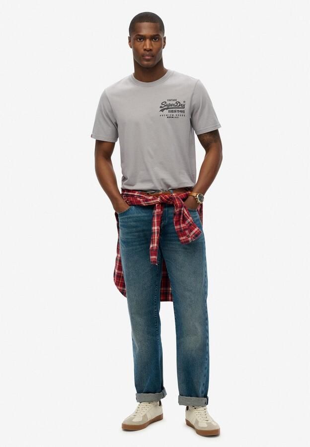 Superdry Shirt met ronde hals VL TOKYO RELAXED TEE met coole tattoo-print - Foto 3