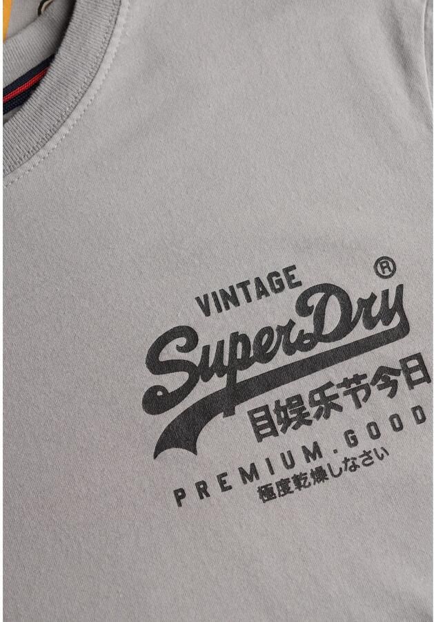 Superdry Shirt met ronde hals VL TOKYO RELAXED TEE met coole tattoo-print