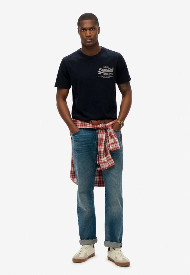 Superdry Shirt met ronde hals VL TOKYO RELAXED TEE met coole tattoo-print - Foto 4