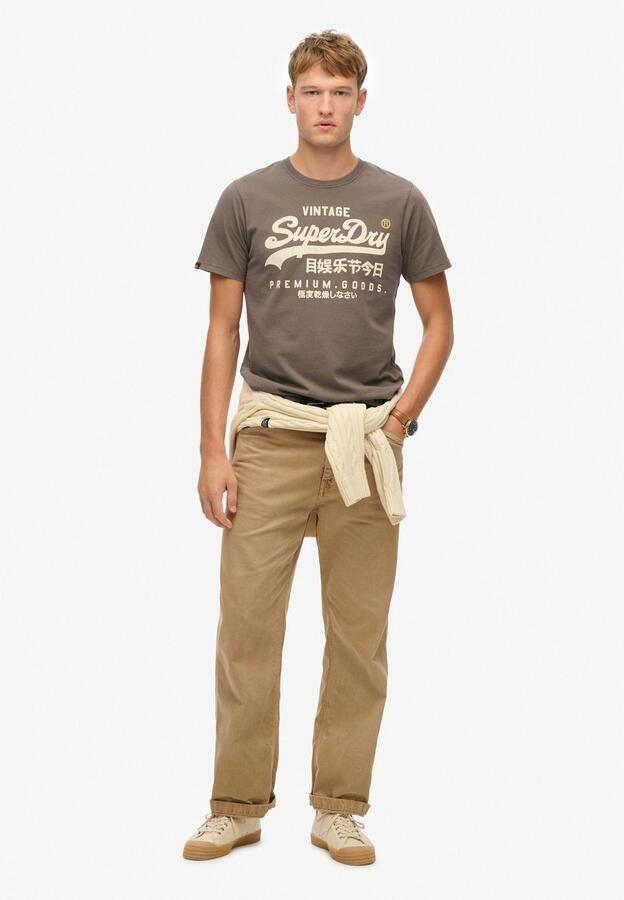 Superdry Shirt met ronde hals VL WORKWEAR RELAXED TEE - Foto 9