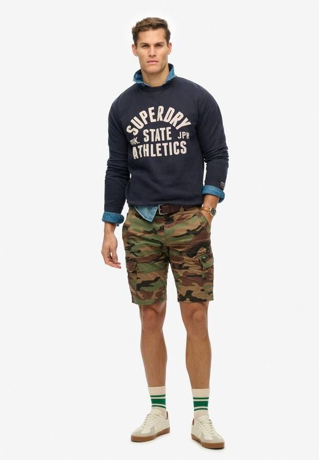 Superdry Sweater Atletische essentiële sweatshirt - Foto 3