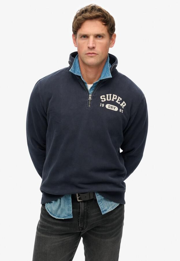 Superdry Sweater Sweatshirt à col zippé Athletic Essentials - Foto 6