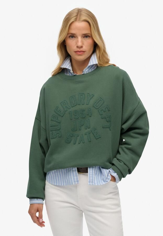 Superdry Sweatshirt ATHLETIC TONAL APPLIQUE CREW - Foto 7