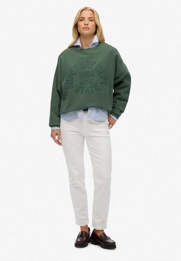 Superdry Sweatshirt ATHLETIC TONAL APPLIQUE CREW - Foto 4