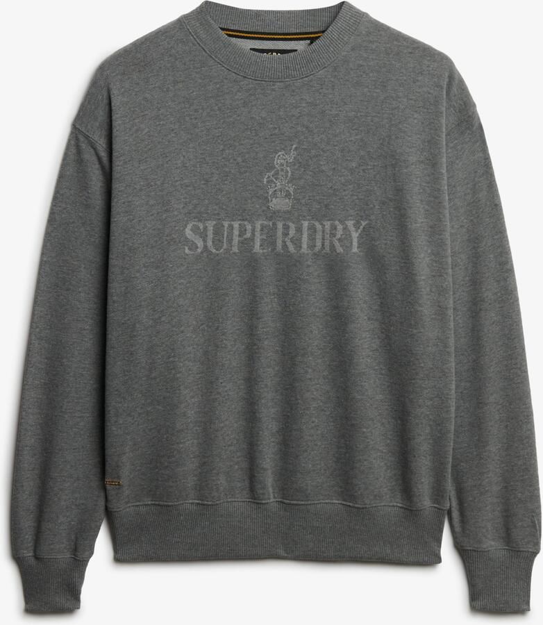 Superdry Sweatshirt BRITISH DESIGN RELAXED CREW