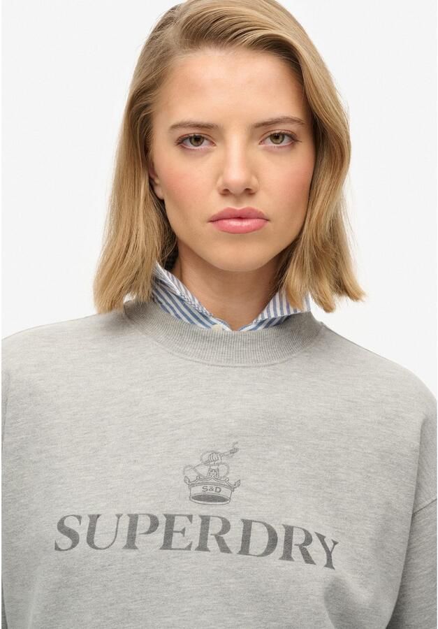 Superdry Sweatshirt BRITISH DESIGN RELAXED CREW