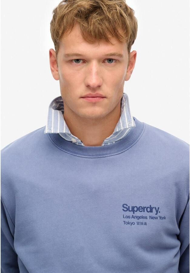 Superdry Sweatshirt CORE LOGO CITY CREW - Foto 2