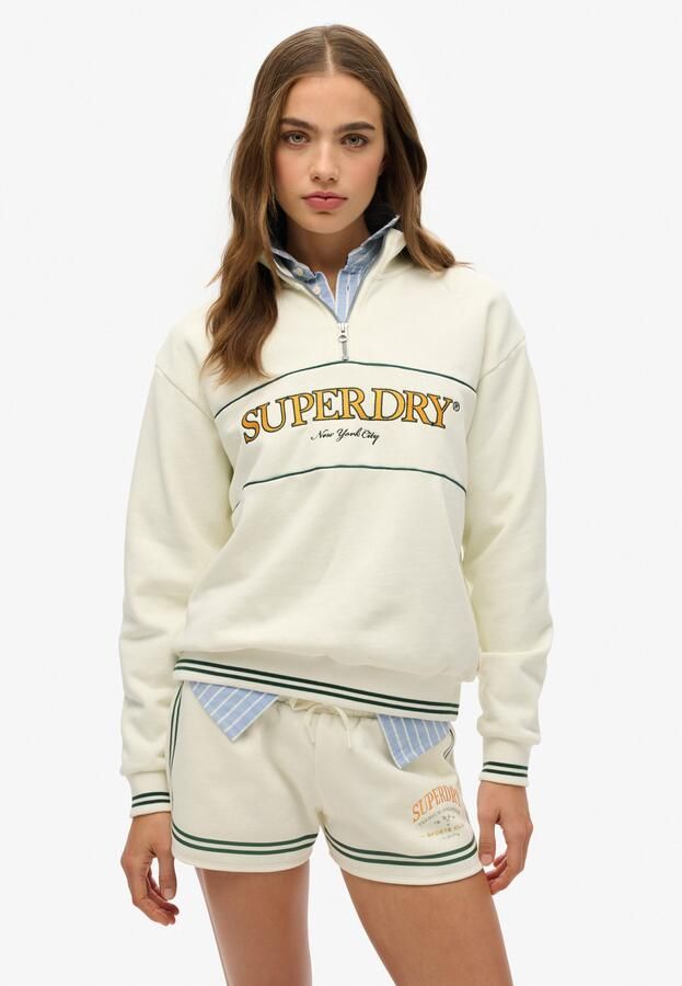 Superdry Sweatshirt COUNTRY CLUB LOOSE HALF ZIP - Foto 3