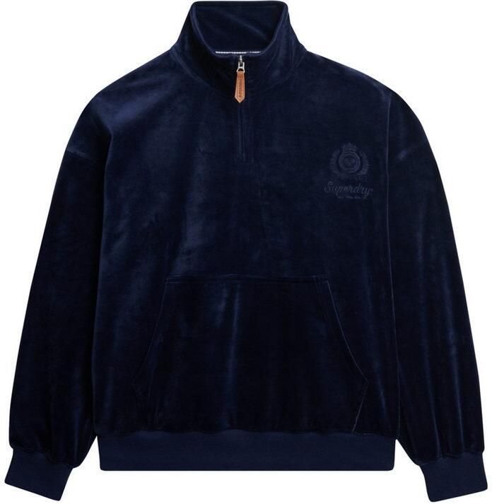 Superdry Sweatshirt COUNTRY CLUB VELOUR 1 4 ZIP - Foto 7