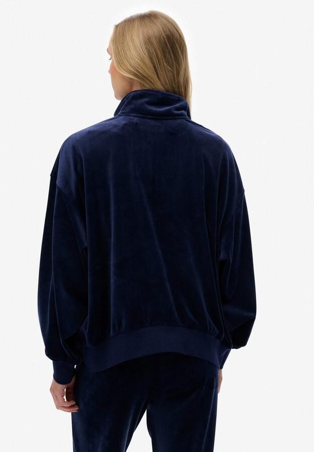 Superdry Sweatshirt COUNTRY CLUB VELOUR 1 4 ZIP - Foto 5