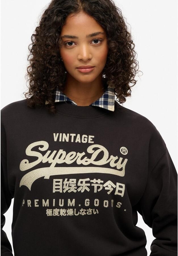 Superdry Embellished Vl Loose Crew Sweater Dames - Foto 2