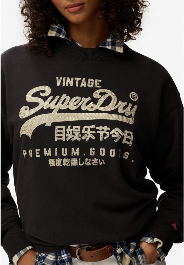 Superdry Embellished Vl Loose Crew Sweater Dames - Foto 3