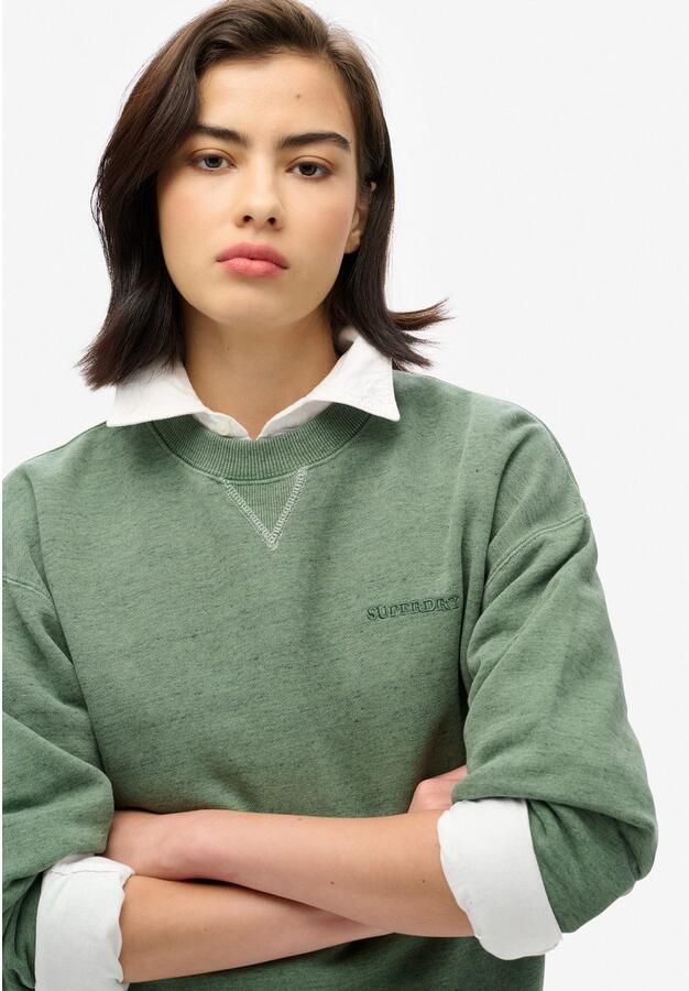 Superdry Sweatshirt ESSENTIAL LOGO OVERDYED SWEAT - Foto 3