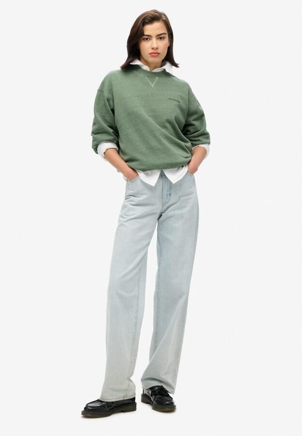 Superdry Sweatshirt ESSENTIAL LOGO OVERDYED SWEAT - Foto 4