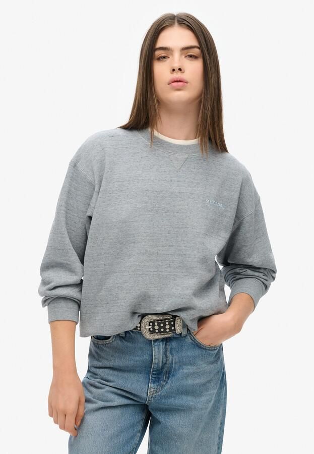 Superdry Sweatshirt ESSENTIAL LOGO OVERDYED SWEAT - Foto 5