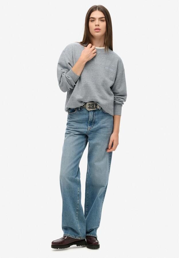 Superdry Sweatshirt ESSENTIAL LOGO OVERDYED SWEAT - Foto 4