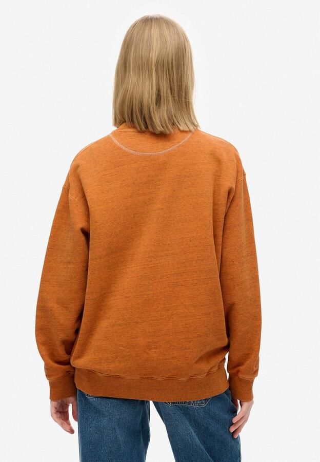 Superdry Sweatshirt ESSENTIAL LOGO OVERDYED SWEAT - Foto 4