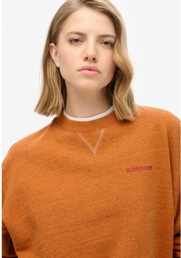 Superdry Sweatshirt ESSENTIAL LOGO OVERDYED SWEAT - Foto 3