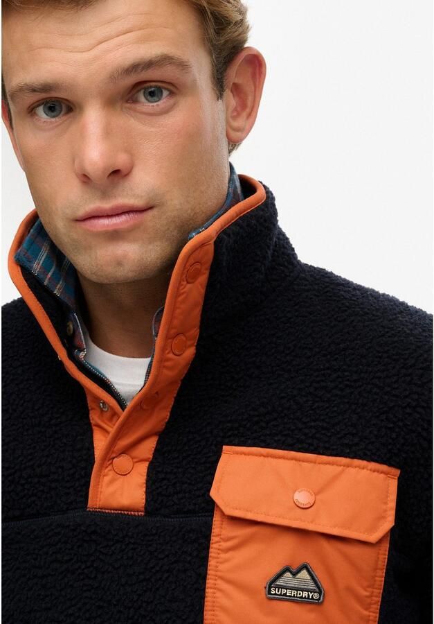 Superdry Sweatshirt FUJI FLEECE HENLEY