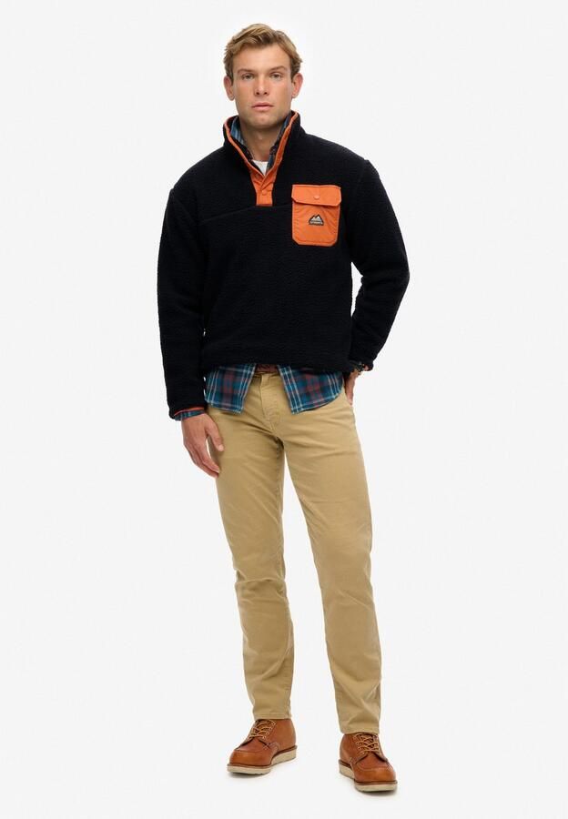 Superdry Sweatshirt FUJI FLEECE HENLEY - Foto 4