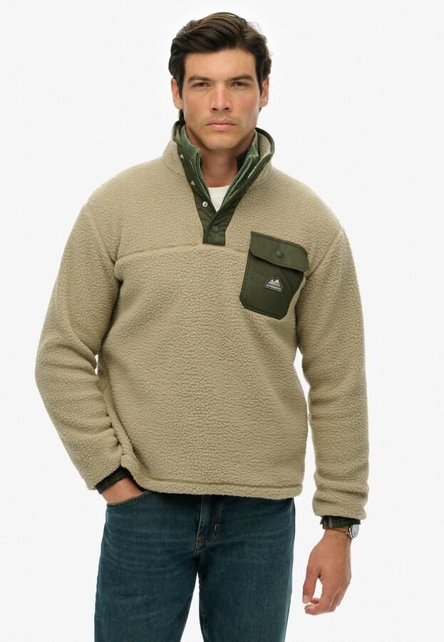 Superdry Sweatshirt FUJI FLEECE HENLEY - Foto 8