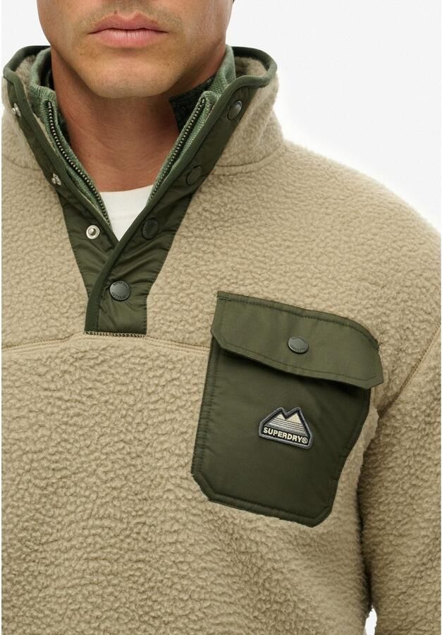 Superdry Sweatshirt FUJI FLEECE HENLEY - Foto 2