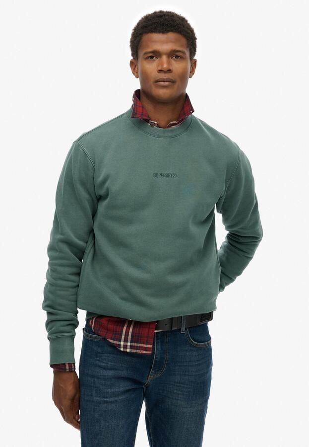 Superdry Sweatshirt MICRO LOGO CREW - Foto 5