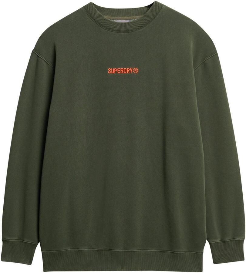 Superdry Sweatshirt MICRO LOGO GRAPHIC LOOSE CREW