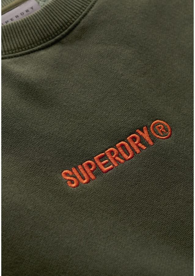 Superdry Sweatshirt MICRO LOGO GRAPHIC LOOSE CREW - Foto 2