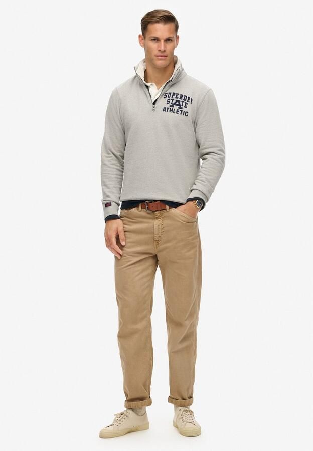 Superdry Sweatshirt VINTAGE ATHLETIC ZIP HENLEY - Foto 3