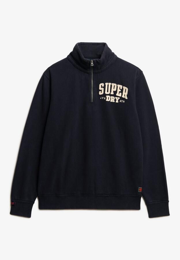Superdry Sweatshirt VINTAGE ATHLETIC ZIP HENLEY - Foto 4