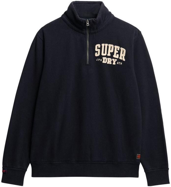 Superdry Sweatshirt VINTAGE ATHLETIC ZIP HENLEY - Foto 5