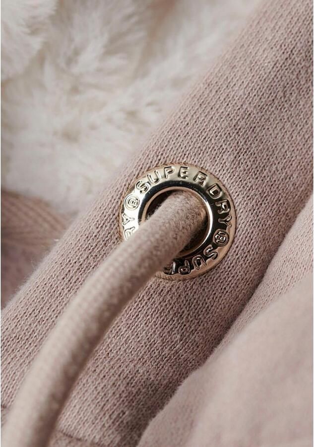 Superdry Sweatvest SU-Luxe Metallic Logo Ziphood - Foto 2