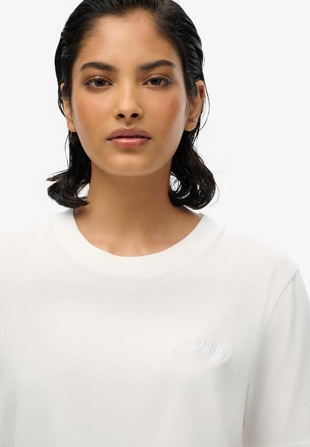 Superdry T-shirt Korte Mouw T-shirt brodé femme Essential Logo - Foto 12