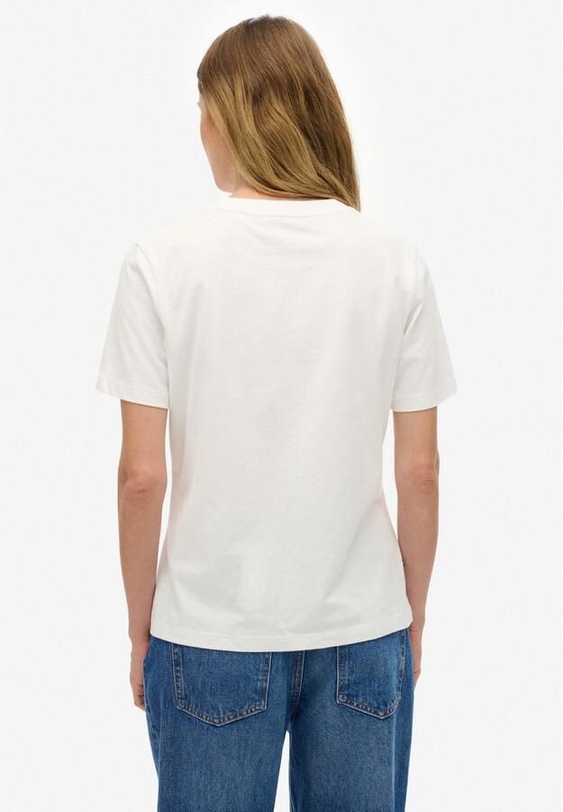 Superdry T-shirt Korte Mouw T-shirt brodé femme Essential Logo - Foto 6