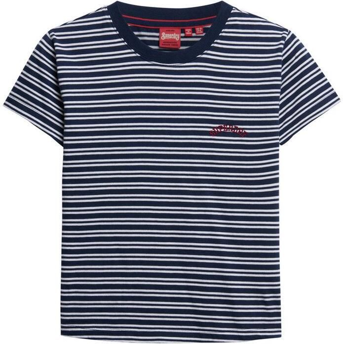 Superdry T-shirt ESSENTIAL LOGO STR FITTED TEE aangenaam draagcomfort door bijzonder zachte haptiek - Foto 6