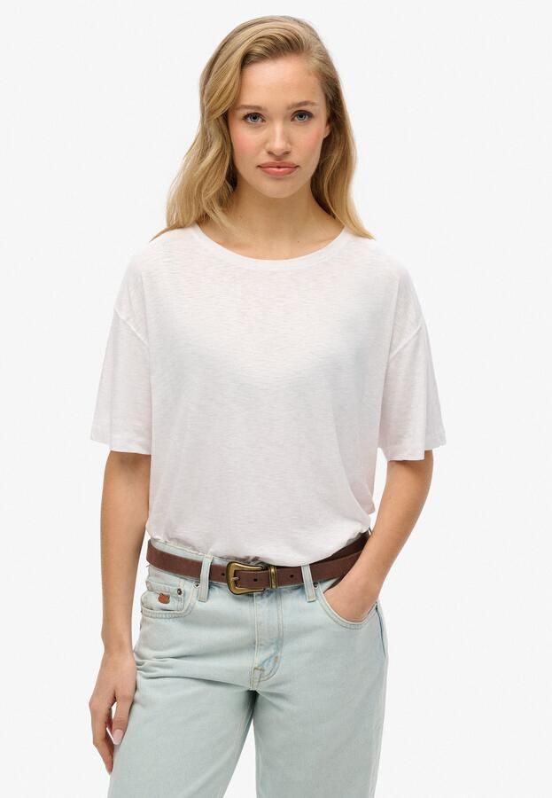 Superdry T-shirt Korte Mouw T-shirt à épaules tombantes femme Studios - Foto 7