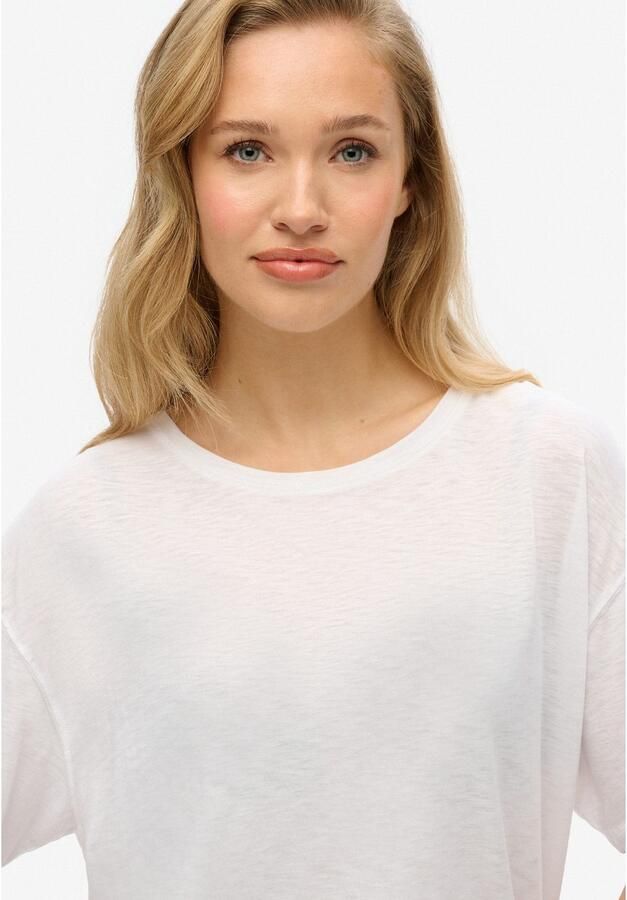 Superdry T-shirt Korte Mouw T-shirt à épaules tombantes femme Studios