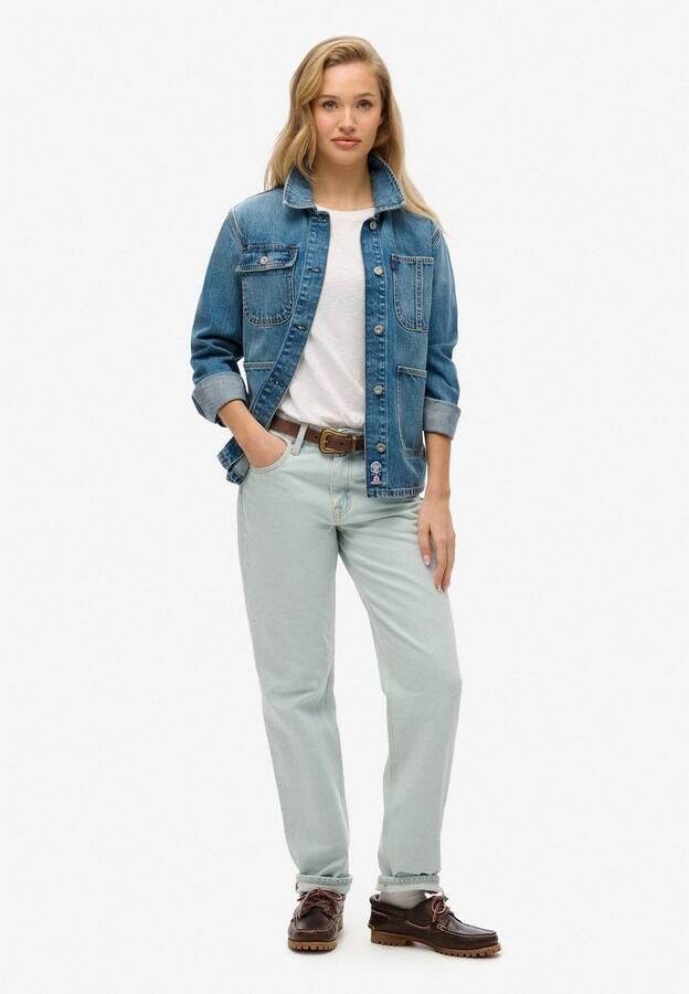 Superdry T-shirt Korte Mouw T-shirt à épaules tombantes femme Studios - Foto 3