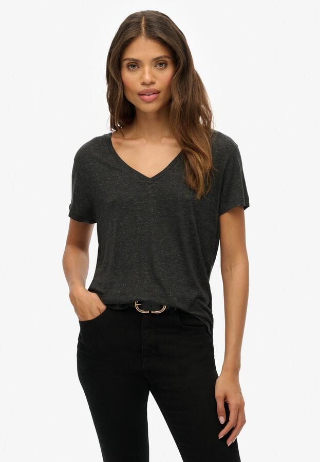 Superdry T-shirt STUDIOS SLUB EMB VEE TEE - Foto 10