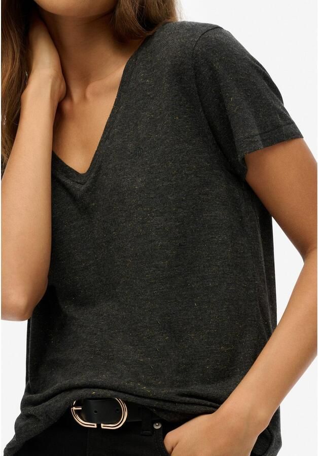 Superdry T-shirt STUDIOS SLUB EMB VEE TEE - Foto 2