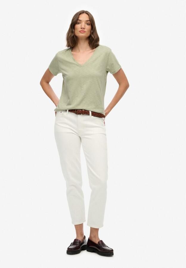 Superdry T-shirt STUDIOS SLUB EMB VEE TEE - Foto 5