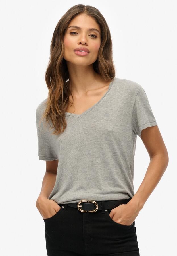 Superdry T-shirt STUDIOS SLUB EMB VEE TEE - Foto 10