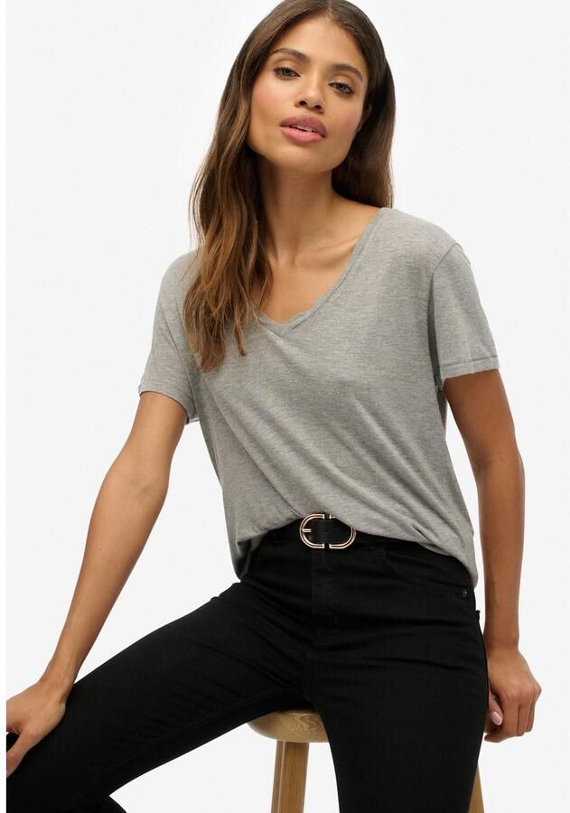 Superdry T-shirt STUDIOS SLUB EMB VEE TEE