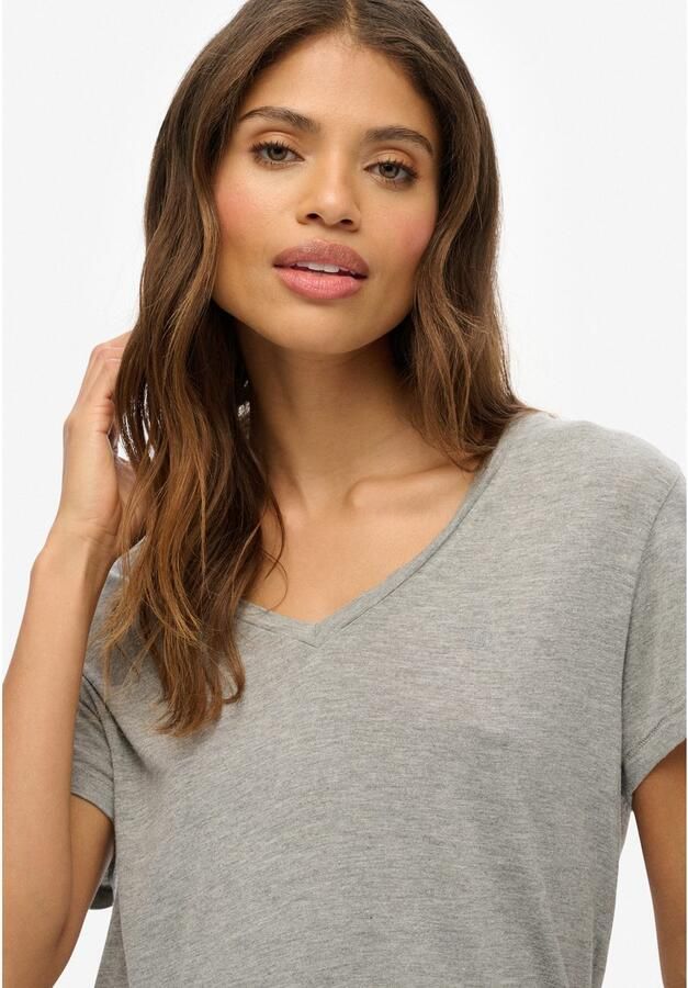 Superdry T-shirt STUDIOS SLUB EMB VEE TEE - Foto 2