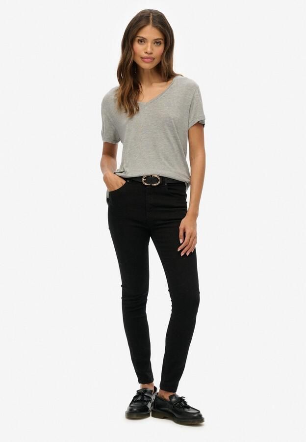 Superdry T-shirt STUDIOS SLUB EMB VEE TEE - Foto 5